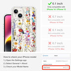MOSNOVO for iPhone 13/14 Case | Military Grade 6.6ft Drop Tested | Clear - Image 2