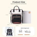 LOVEVOOK Laptop Backpack for Women Work Bag - Image 6