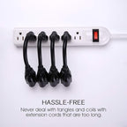 Miady Short Power Extension Cord Outlet Saver, 3 Prong - Image 3
