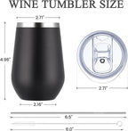 MEWAY 12oz Insulated Wine Tumbler - Image 6