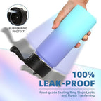 Volhoply 18oz Insulated Water Bottle Bulk 4 Pack, Kids Stainless Steel Water - Image 6