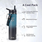 Trebo 24 oz Water Bottle Insulated - Image 5