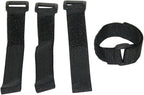 YiwerDer 8 Inch Hook and Loop Straps Reusable Fastening Cable Strap, Durable - Image 2