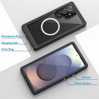 Lanhiem Magnetic for Samsung Galaxy S25 Ultra Case, IP68 Waterproof Dustproof - Image 6