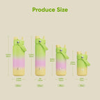 Kids Insulated Water Bottle - 12oz Stainless Steel Water Bottle with Dual Spouts - Image 5