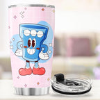 Funny Might Be Vodka Tumbler 20oz - Image 4