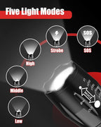 Victoper LED Flashlight 2 Pack, Bright Tactical Torch High Lumens - Image 4
