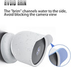 2-Pack Cover for Google Nest Cam Outdoor or Indoor, FJIASTB Soft Silicone - Image 2