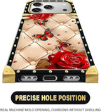 For iPhone 17 Pro Max Case Luxury Golden Decoration - Image 5