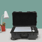 22" Weatherproof Hard Case Rolling Waterproof Case Dry Box - Image 4