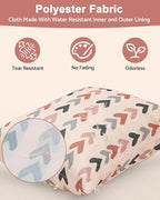 ALVABABY 3 pcs Cloth Diaper Wet Dry Bags Waterproof Reusable - Image 2