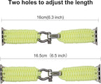 Savior Survival Gear Apple Watch Band 38mm Replacement Survival Paracord Watch - Image 4