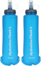 Azarxis TPU Soft Flask Collapsible Water Bottle Running Folding Gel Water by DesignedforOutdoorSports