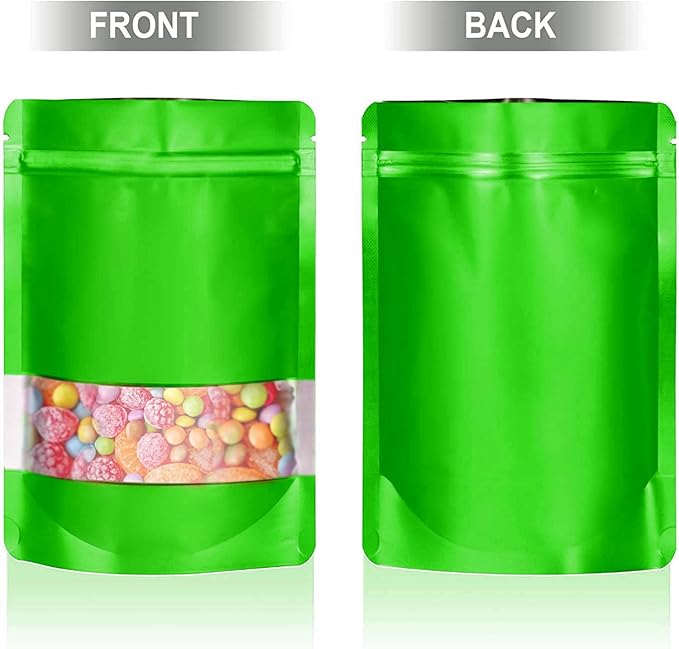 6.3"x9.5" 120pcs Mylar Bags for Food Storage, Smell Proof Bag - Image 4
