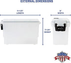 Sheffield 12758 4-Pack Ammo Storage Box, Mothers Day Gifts, .30 Cal Field Boxes - Image 2