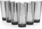 KOXIN-KARLU Hammered 26-ounce Plastic Tumbler Acrylic Glasses by KOXIN-KARLU