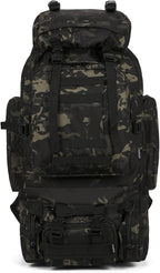 100L Camping Hiking Backpack, Molle military Tactical rucksack backpack - Image 2