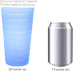KX-WARE Mixed Drinkware 22-ounce Plastic Tumblers/Drinking Glasses/Party - Image 4