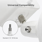 Holicfun Indoor Outdoor Camera Magnetic Mount, Compatible - Image 5