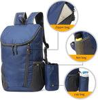 Portable Foldable Backpack Folding Mountaineering Bag, Ultralight Outdoor - Image 5
