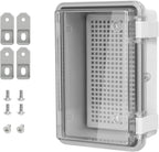 ABS Plastic Dustproof Waterproof IP65 Junction Box Hinged Shell Universal by LMioEtool
