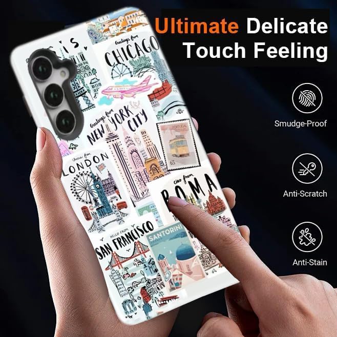 Compatible for Samsung Galaxy S24 Plus 5G Case, Dual Layer Heavy Duty 2 in 1 - Image 7