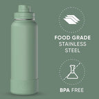 Hydrapeak 40oz Sport Insulated Water Bottle - Image 5