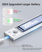 12in Under Cabinet Lighting Wireless, 2500mAh Rechargeable Motion Sensor Lights - Image 5