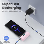 Mini Portable Charger USB C Power Bank, Upgraded 5500mAh PD Fast Charging - Image 2