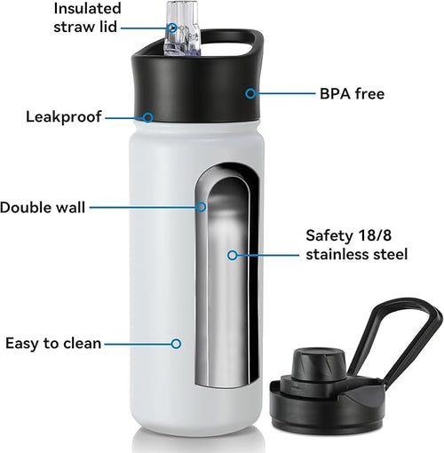 16 oz Insulated Water Bottle - Image 2
