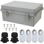 MAKERELE Large Junction Box Waterproof IP67 Plastic Outdoor Electrical Box and by MAKERELE