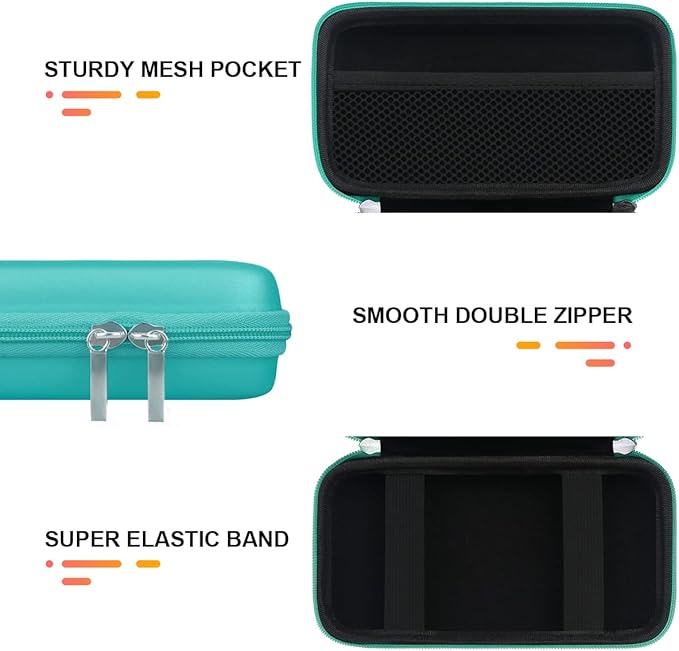 BOVKE PU Hard Travel Case for MacBook Air Pro Power Adapter Apple MagSafe 2 - Image 3