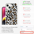 MOSNOVO for iPhone 13/14 Case | Military Grade 6.6ft Drop Tested | Clear - Image 2