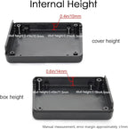 LeMotech 5 Pieces ABS Plastic Electrical Project Case Power Junction Box - Image 4