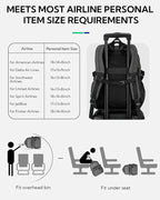 WATERFLY Travel Laptop School Backpack: Big Student College Middle School - Image 6