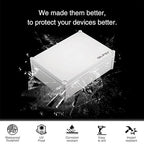 QILIPSU Junction Box with Mounting Plate 380x280x130mm, ABS Plastic DIY - Image 3