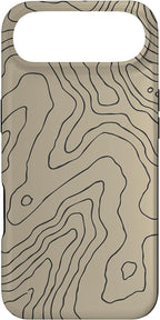 Coyote Country Guide Lines Topographical Contour Map Case by Unknown