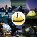 Rechargeable Headlamp 3PCS, 230° Wide Beam Head Lamp, Motion Sensor LED - Image 6
