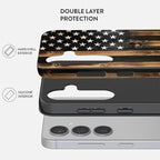Compatible for Samsung Galaxy S25 5G Case, Dual Layer Heavy Duty 2 in 1 - Image 2