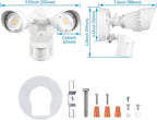 LEONLITE 3CCT LED Security Light, Motion Sensor Outdoor Lights, Dusk to Dawn - Image 9