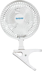 Hurricane Classic 6 Inch Clip Fan, 2 Speed Portable Desk Table Fan by Hurricane