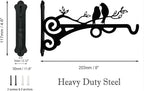 Multipurpose Hanging Basket Plant Brackets Outdoor Indoor, Heavy Duty Solid - Image 4