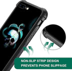 for iPhone 7 Plus/8 Plus Case, Skeleton Winding Snake Pattern Graphic Design - Image 2