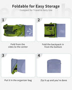 ECOHUB 15L Lightweight Casual Daypack, Packable Backpack - Image 2