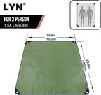 LYN Heavy Duty Emergency Blanket Survival Gear Waterproof Insulated Blanket - Image 2