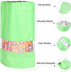 5.9"x8.6" 120pcs Mylar Bags for Food Storage, Smell Proof Bag - Image 3