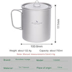 Boundless Voyage Titanium Camping Mug - Image 3