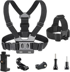 Mobile Phone Chest Strap-Headband First-Person Perspective Shooting Ideal by Yullmu