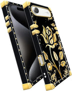 for iPhone 17 Air Case Luxury Golden Decoration - Image 3