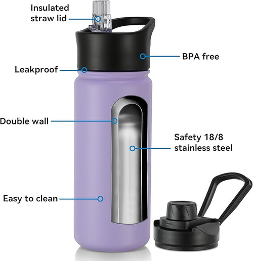 16 oz Insulated Water Bottle - Image 2
